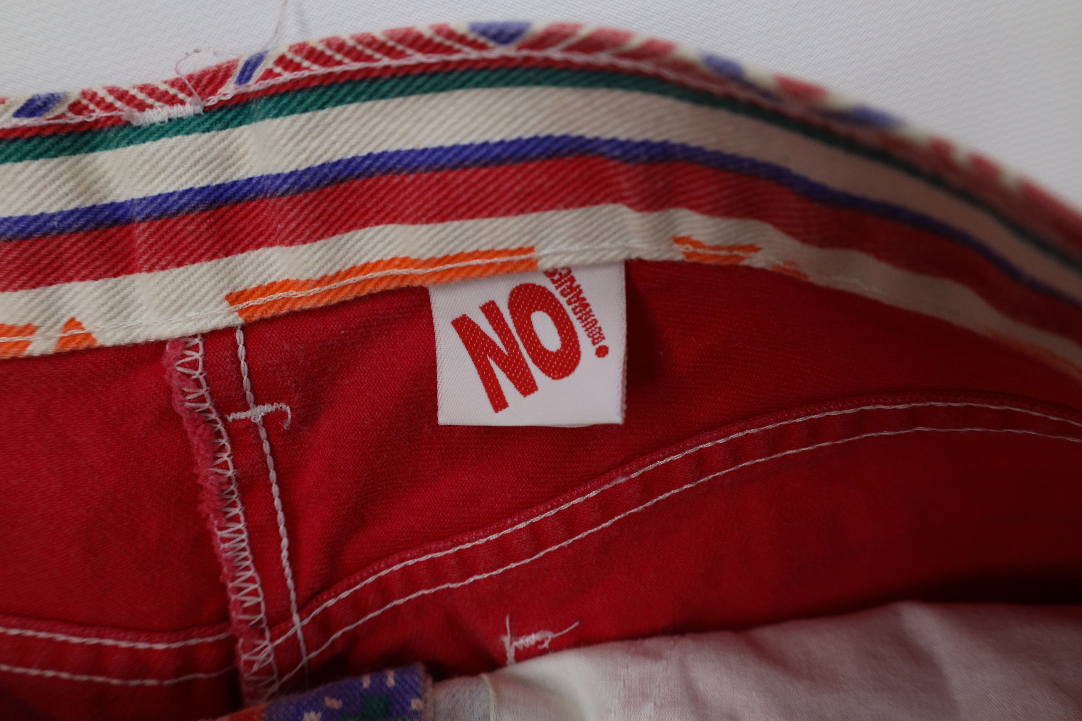 Vintage Vintage 90s Streetwear Southwestern Cowgirl Denim Shorts USA Size 28" / US 6 / IT 42 - 6 Thumbnail