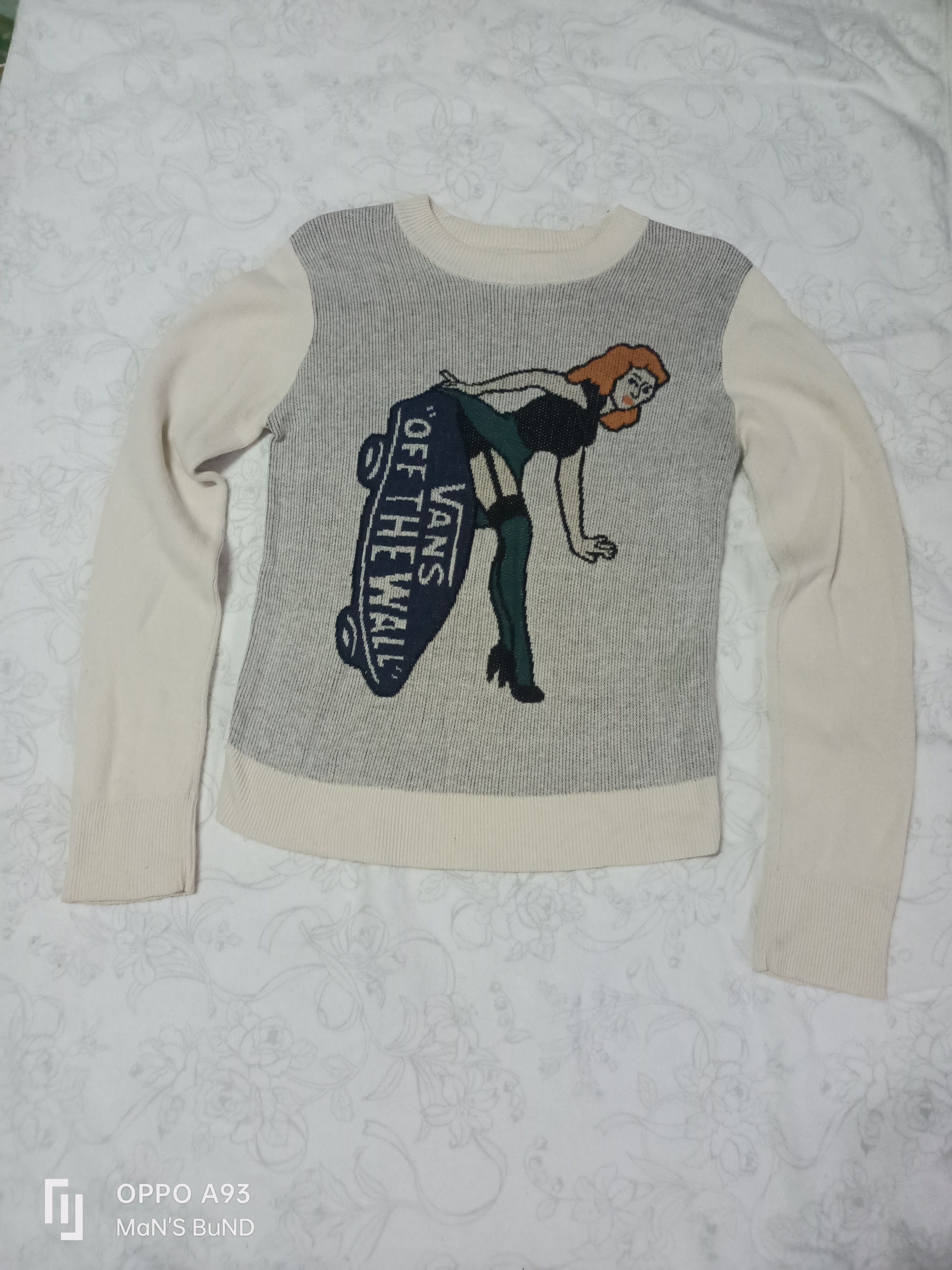 Japanese Brand × Vans × Vintage Vans X SLY knitwear very sexy Size M / US 6-8 / IT 42-44 - 1 Thumbnail