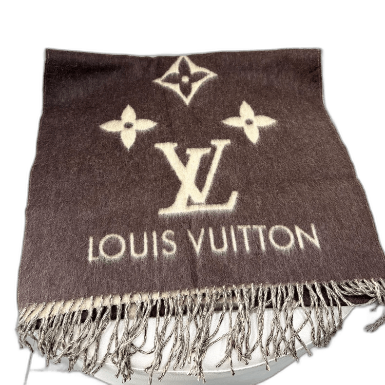 lv double-sided cashmere scarf-2507