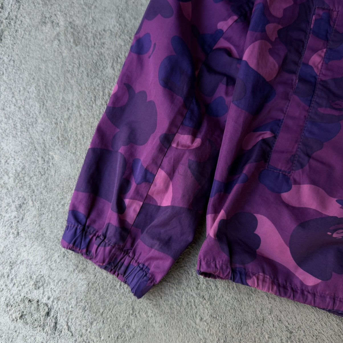 Bape OG BAPE NYLON FULL ZIP PURPLE CAMO Size US M / EU 48-50 / 2 - 3 Thumbnail