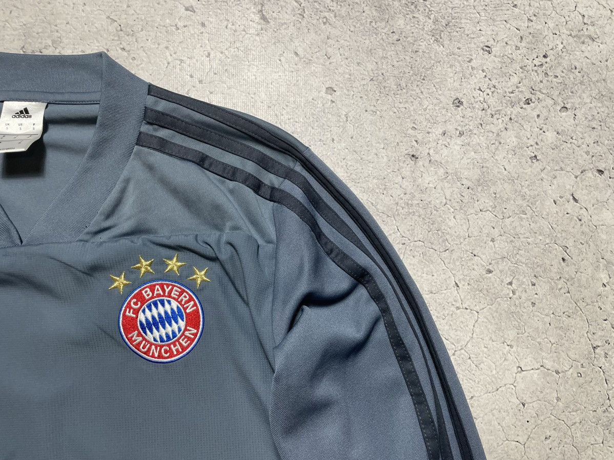 Adidas × Vintage Vintage Sweatshirt Adidas Bayern Munchen Blokecore Football Size US S / EU 44-46 / 1 - 6 Thumbnail
