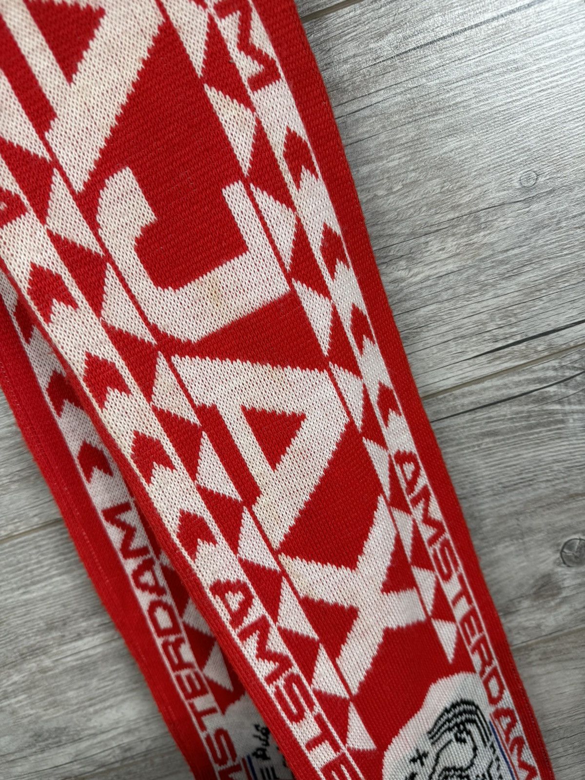 Vintage Vintage Scarf 🧣 Ajax Amsterdam Y2K Drill style Size ONE SIZE - 10 Thumbnail
