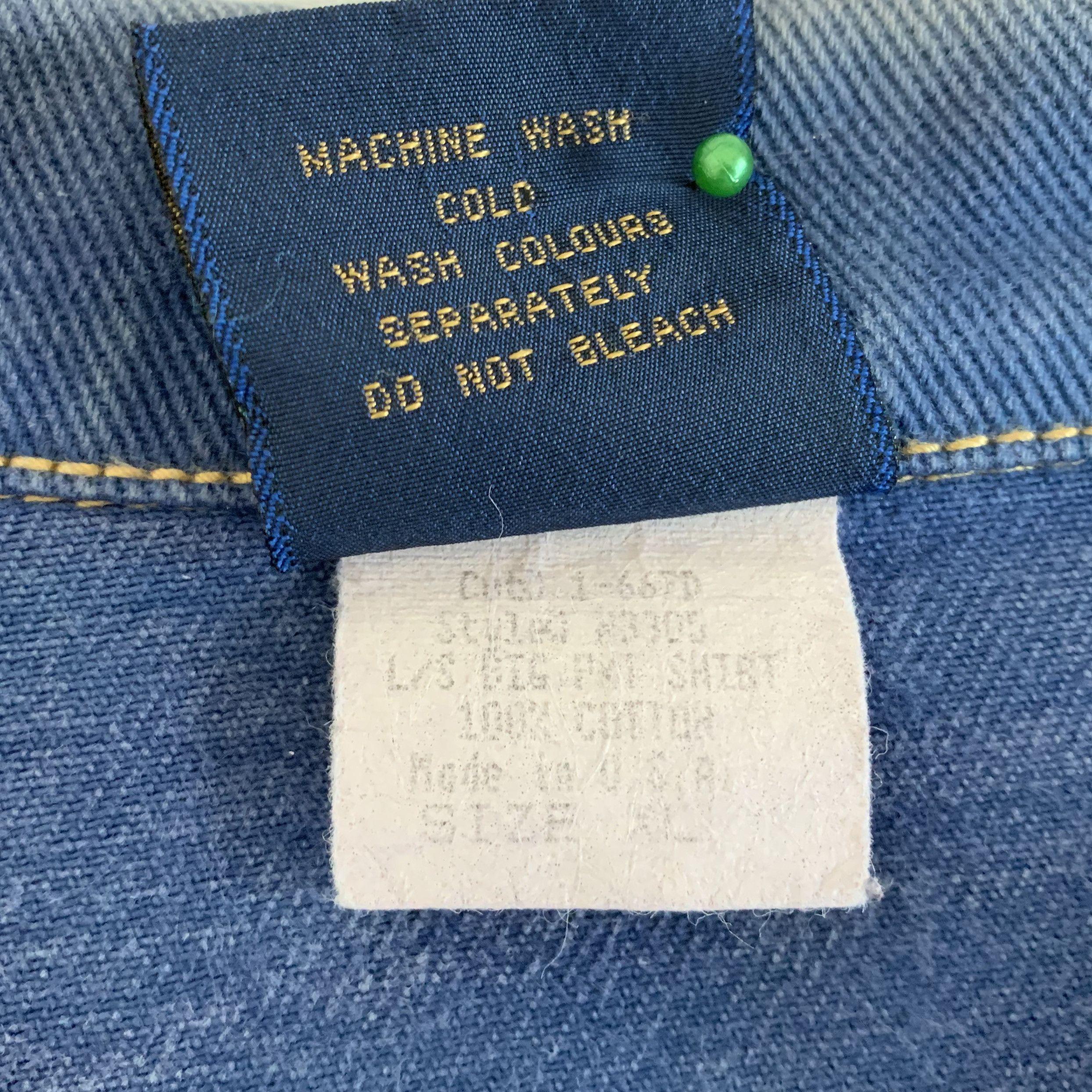 Karl Kani Vintage 90s KARL KANI Denim Jacket Shirt 2pac Tupac Hip Hop Size US XL / EU 56 / 4 - 10 Thumbnail