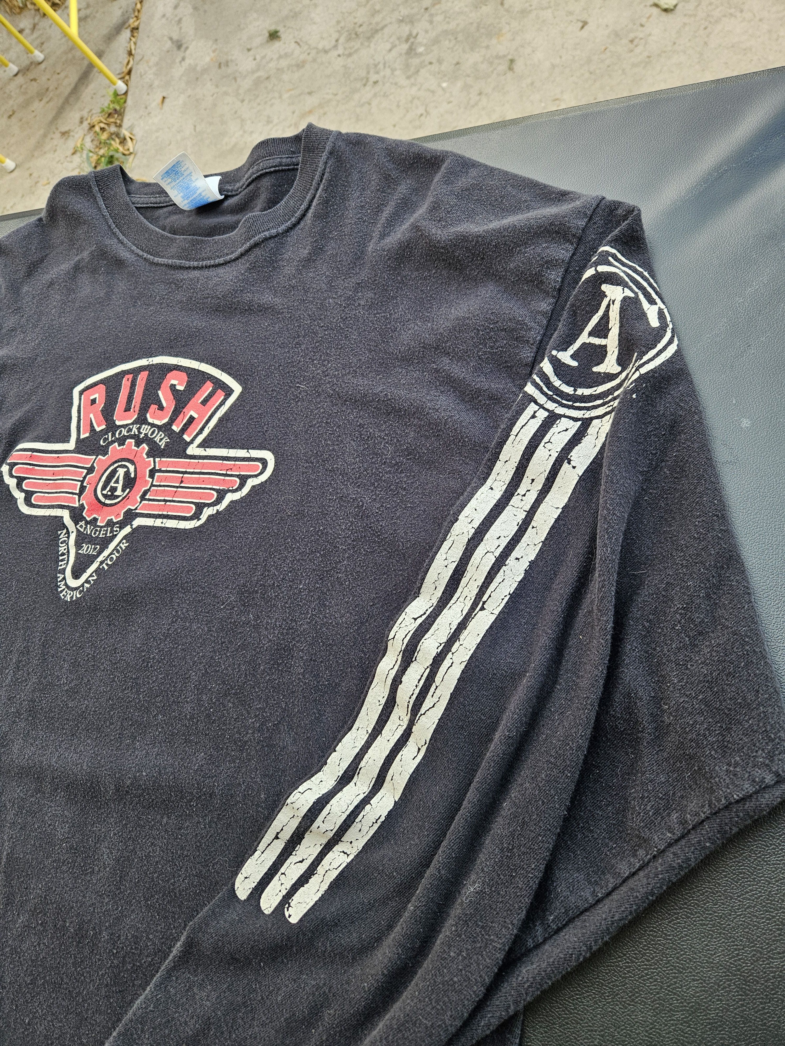 Other Rush 2012 Clockwork Angel's Tour Y2K Longsleeve M&O Knits Size US XL / EU 56 / 4 - 5 Thumbnail