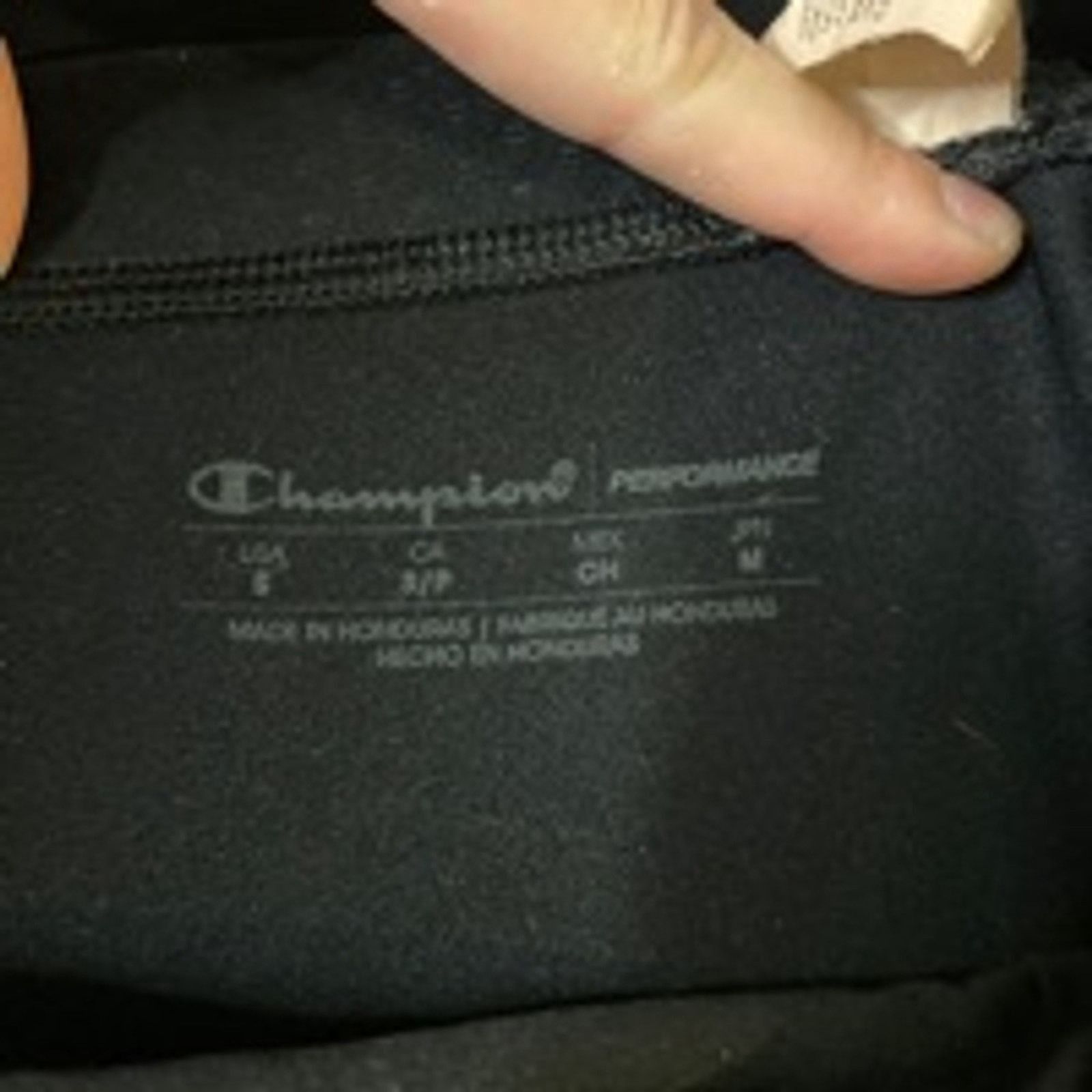 Champion Champion Performance Black Athletic Leggings Gymcore S Size 24" / US 00 / IT 34 - 4 Thumbnail