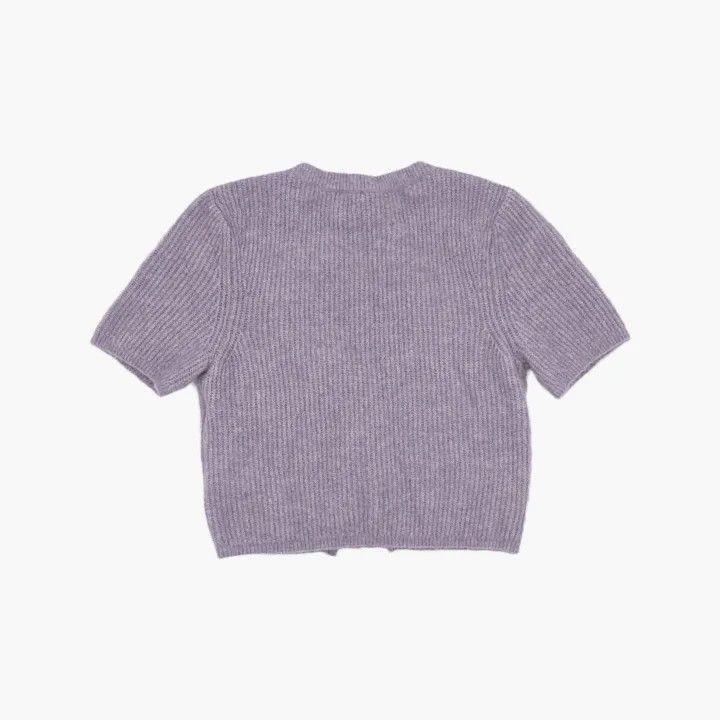 Alexander Wang Alexander Wang Short Sleeve Knitted Top - Size L / US 10 / IT 46 - 3 Thumbnail