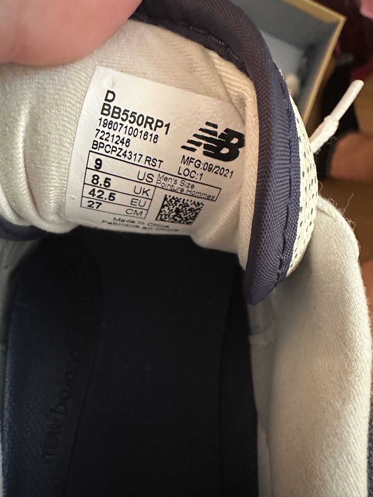 New Balance New Balance 550 Rich Paul Size US 9 / EU 42 - 9 Thumbnail