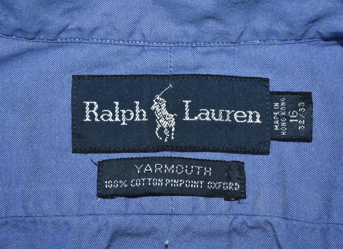 Ralph Lauren Vintage Polo Ralph Lauren Buttondown Shirt (L) Size US L / EU 52-54 / 3 - 4 Thumbnail