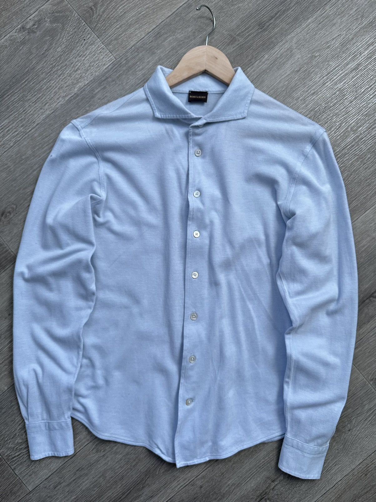 Other 🫧 ROSE&BORN SHIRT BUTTON UP MADE IN ITALY Size US M / EU 48-50 / 2 - 6 Thumbnail