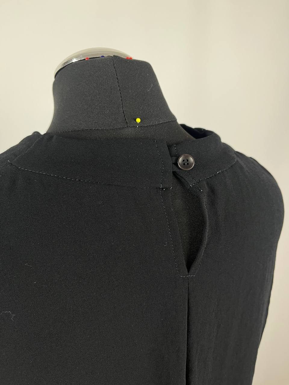 OSKA OSKA Black Cowl Neck Draped Top - Size 2 Size XS / US 0-2 / IT 36-38 - 5 Thumbnail