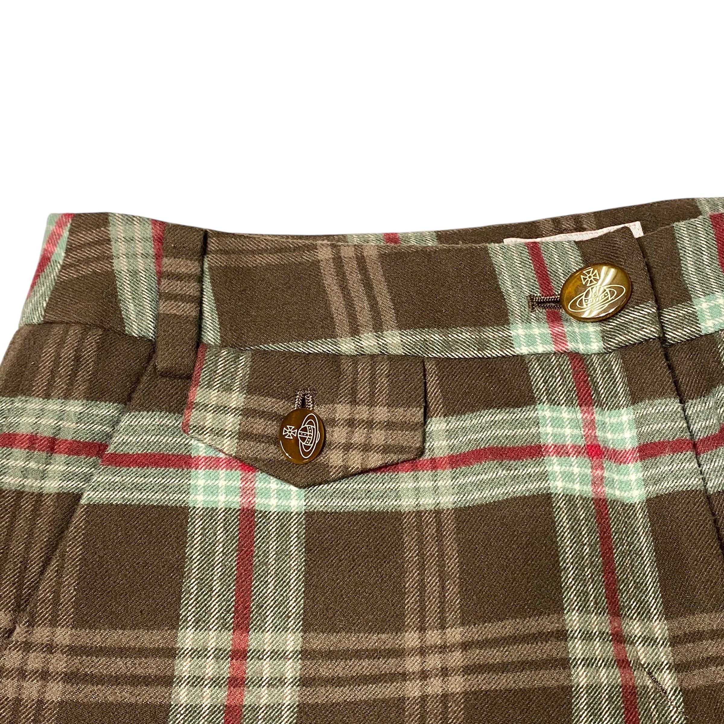 Vivienne Westwood Vivienne Westwood Red Label Cotton Pants Plaid Size 28" / US 6 / IT 42 - 4 Thumbnail