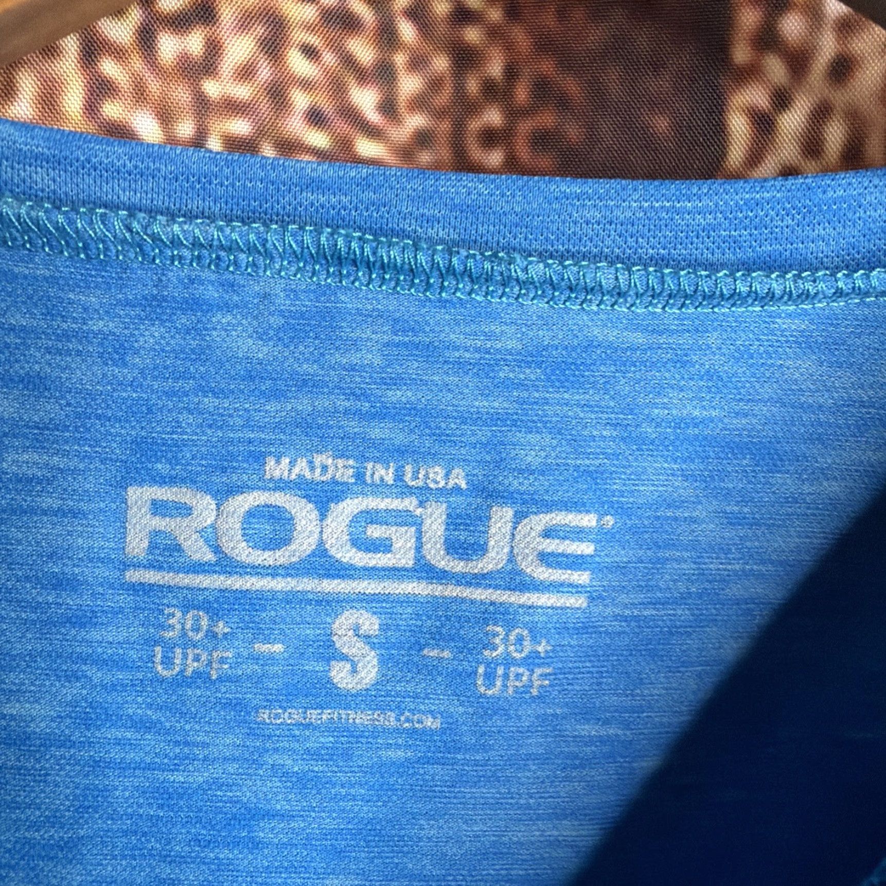 Vintage Rogue Fitness Shirt Men Small Blue UPF 30+ Long Sleeve Made In USA Size US S / EU 44-46 / 1 - 3 Thumbnail
