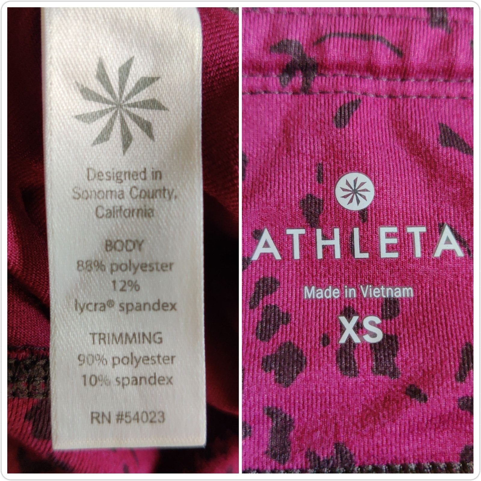 Athleta Athleta Floral Garden Relay 2.0 Capri Leggings XS Size 26" / US 2 / IT 38 - 10 Thumbnail