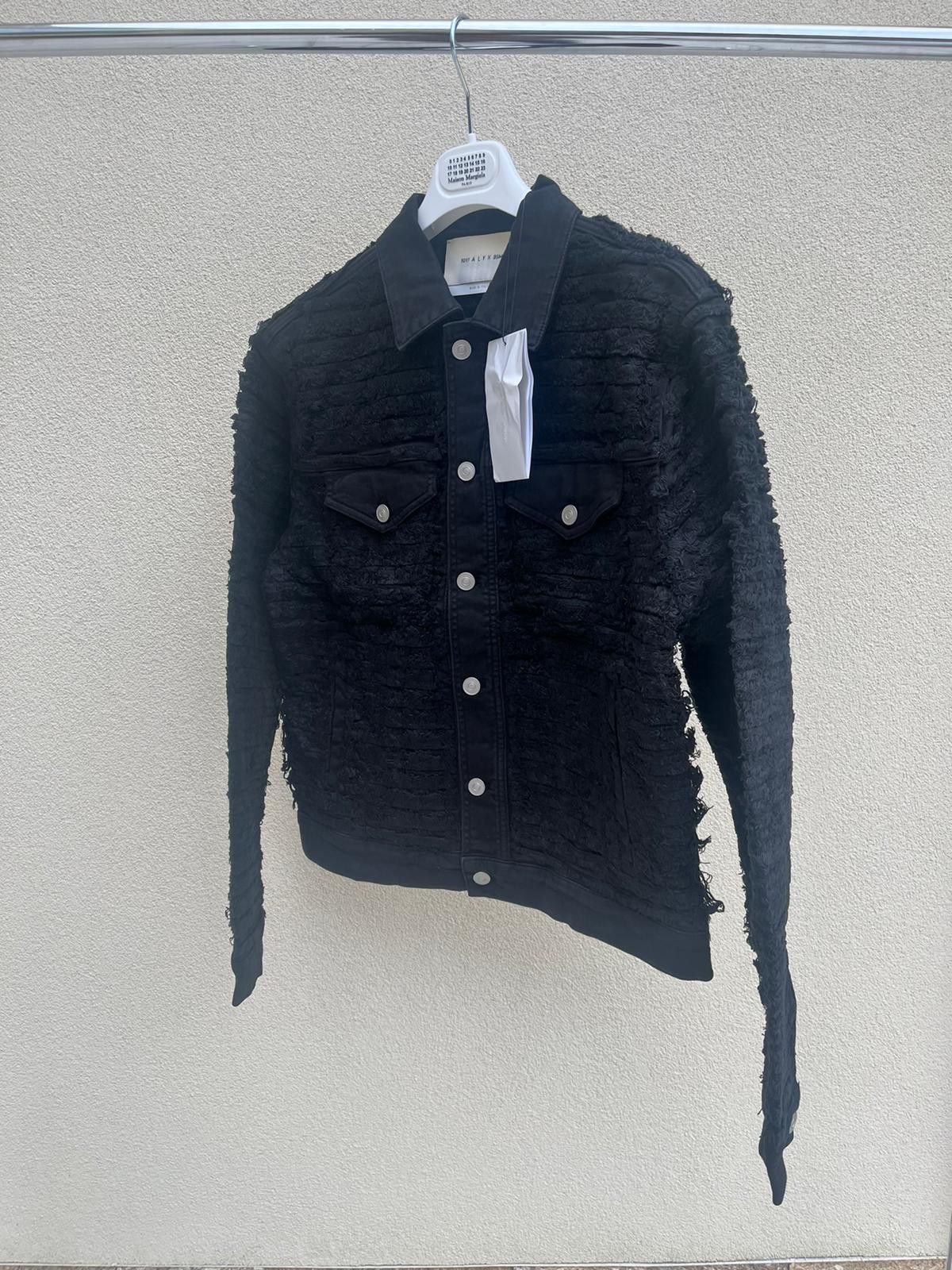 Alyx × Blackmeans Distressed Denim Jacket in Black Size US M / EU 48-50 / 2 - 2 Thumbnail