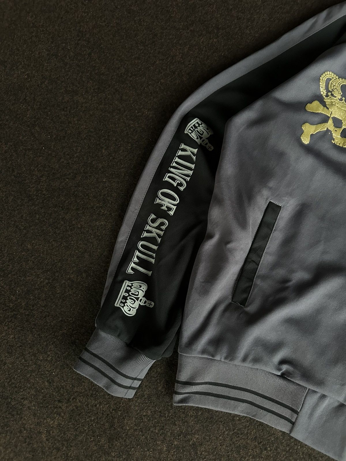 Yasuyuki Ishii King Of Skulls Big Logo Zipper Track Jacket Z91 Size US L / EU 52-54 / 3 - 3 Thumbnail