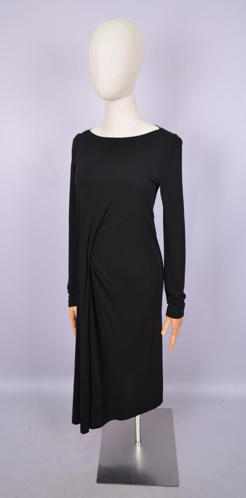 Louis Vuitton Louis Vuitton Black Knee Length Viscose Dress Size 40 US8 Size M / US 6-8 / IT 42-44 - 5 Thumbnail