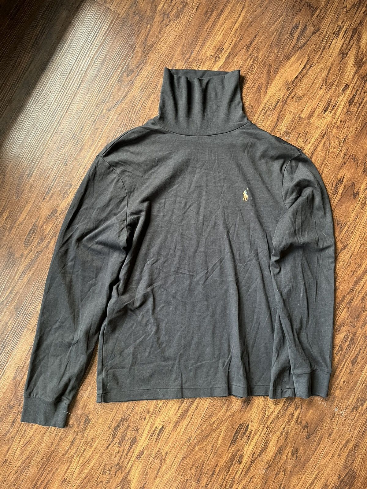 Polo Ralph Lauren BLACK TURTLE NECK POLO Size US L / EU 52-54 / 3 - 1 Thumbnail