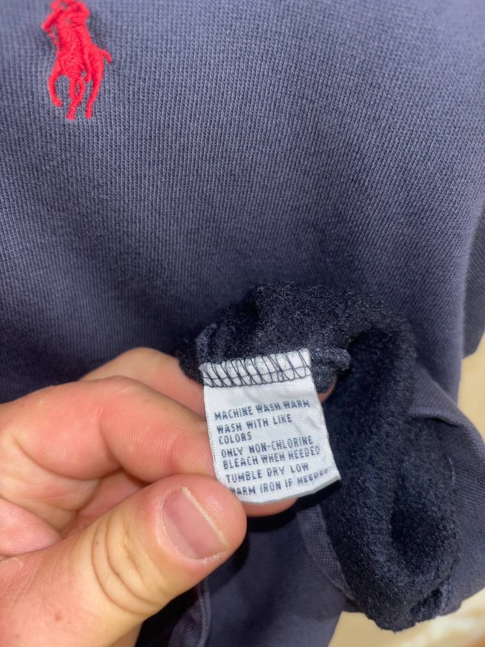 Polo Ralph Lauren Polo Ralph Lauren men's sweater blue polo, vintage, size L Size US L / EU 52-54 / 3 - 6 Thumbnail