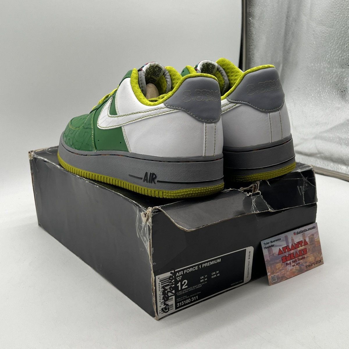 Nike Air Force 1 Gauchos gym Size US 12 / EU 45 - 4 Thumbnail