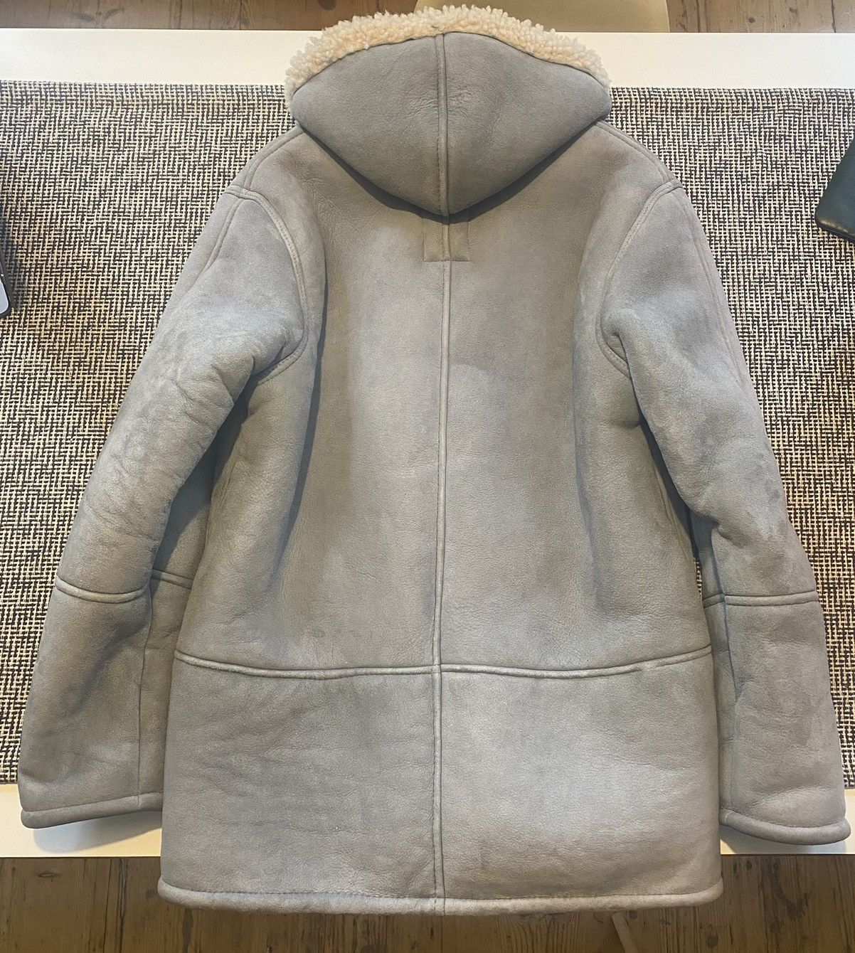 Schott × Supreme Supreme Schott Shearling Hooded Jacket Size US M / EU 48-50 / 2 - 14 Thumbnail