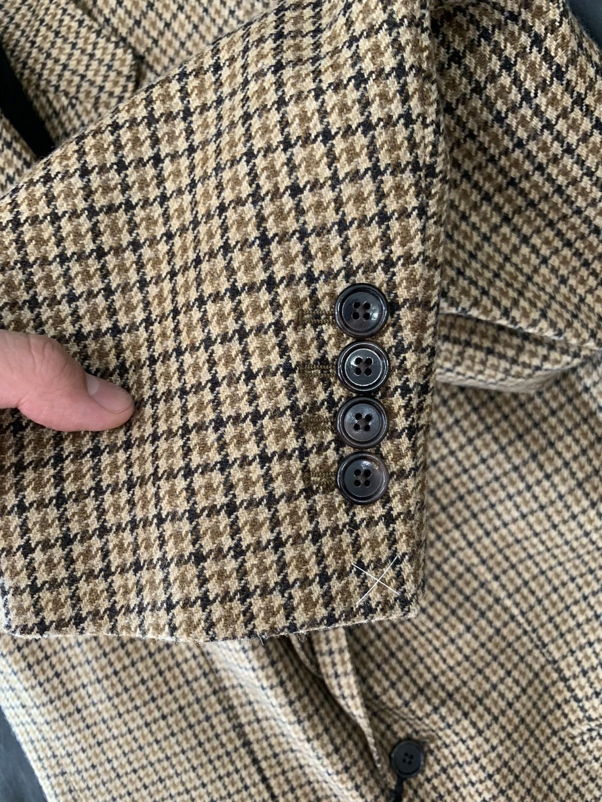 Celine Celine 2022FW Checked wool blazer Size US M / EU 48-50 / 2 - 8 Thumbnail