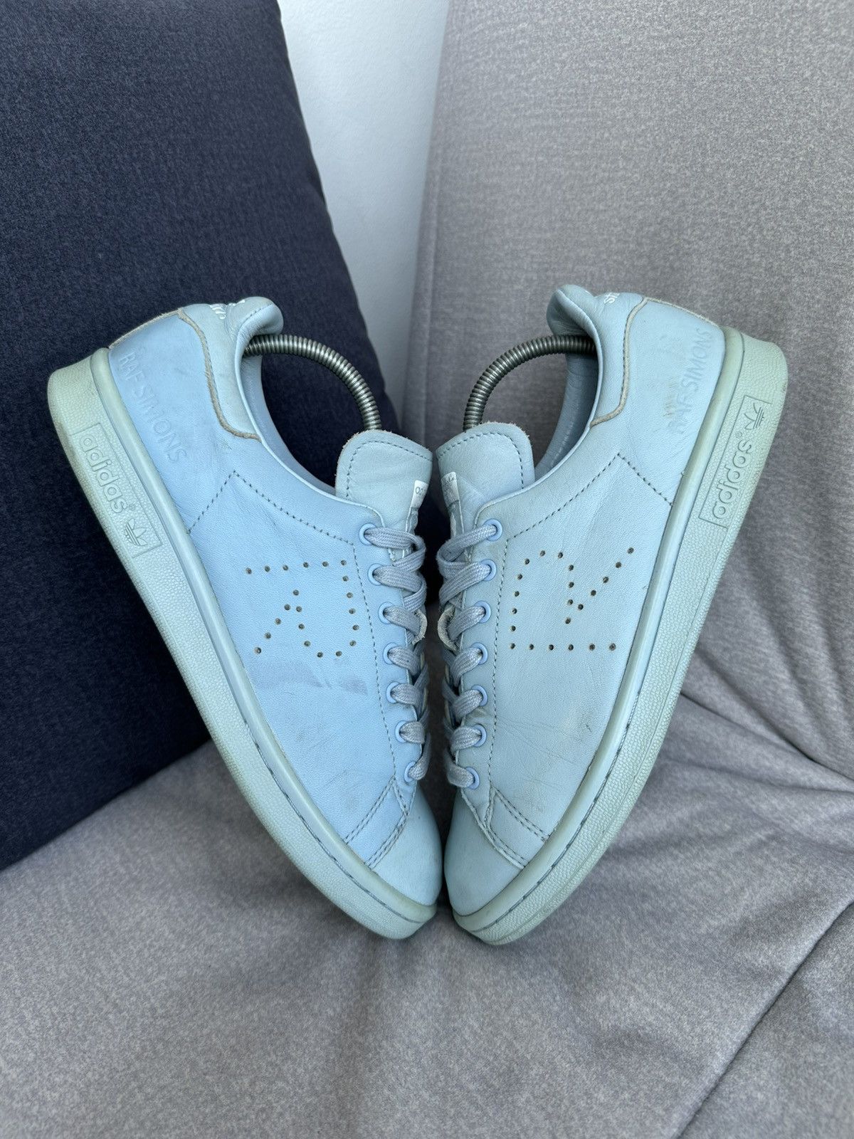 Raf Simons Raf Simons x Adidas Stan Smith Leather Sneakers Size US 5.5 / EU 38 - 1 Thumbnail
