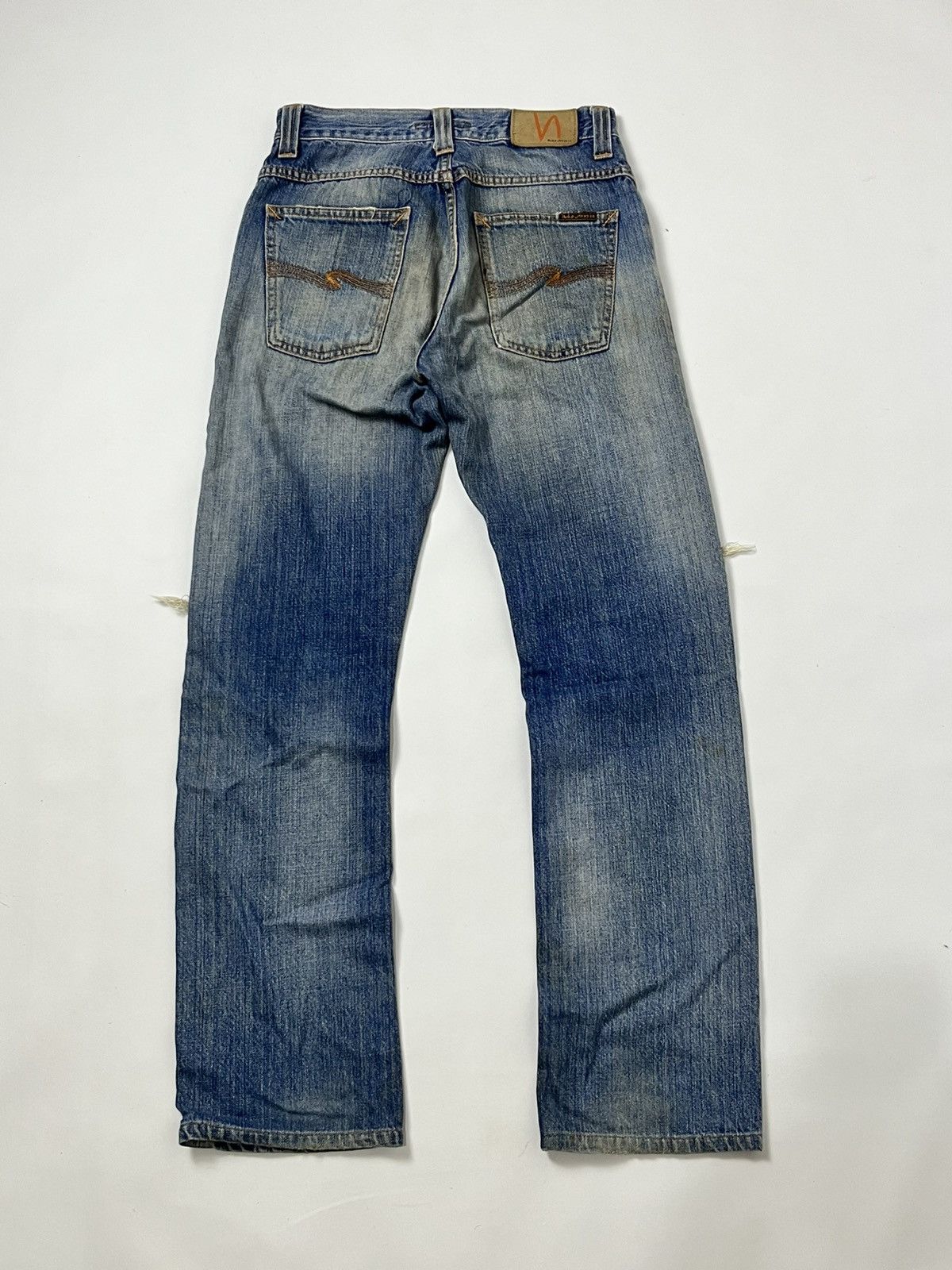 Nudie Jeans crazy distressed jeans by nudie Size US 28 / EU 44 - 2 Thumbnail