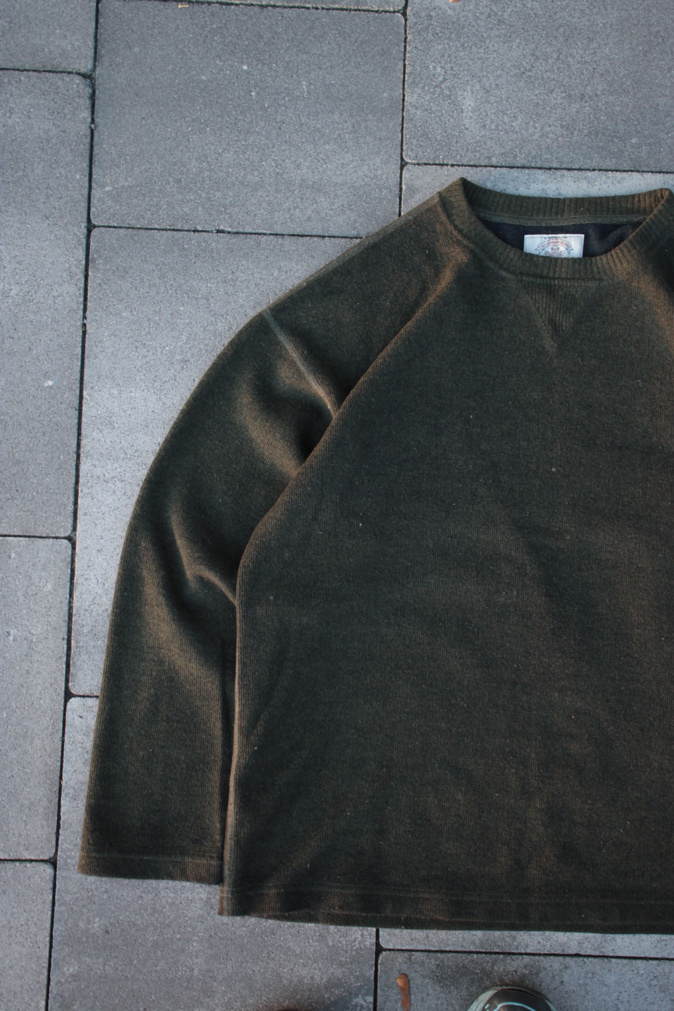 Armani × Designer × Vintage Vintage ARMANI JEANS LANA WOOL SWEATER MADE IN ITALY Size US L / EU 52-54 / 3 - 4 Thumbnail