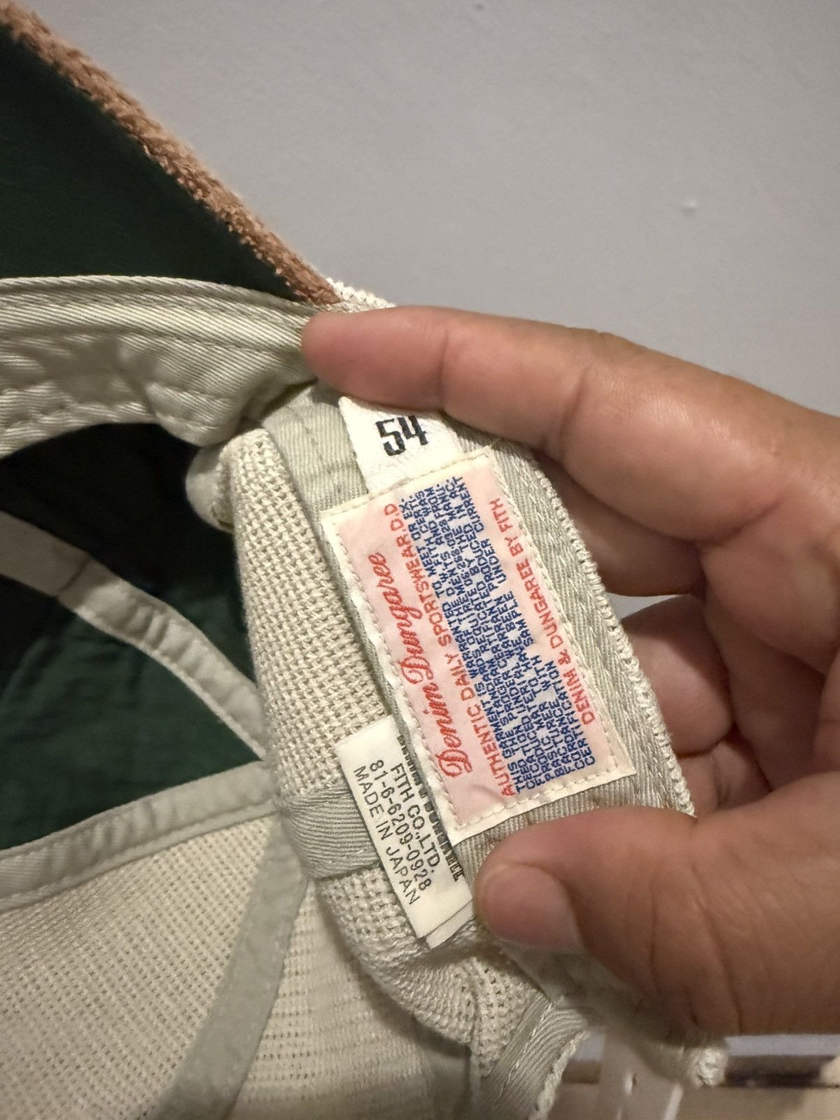 Japanese Brand VTG Dungaree Denim Japan Kapital Style Distress Hat Size ONE SIZE - 7 Thumbnail