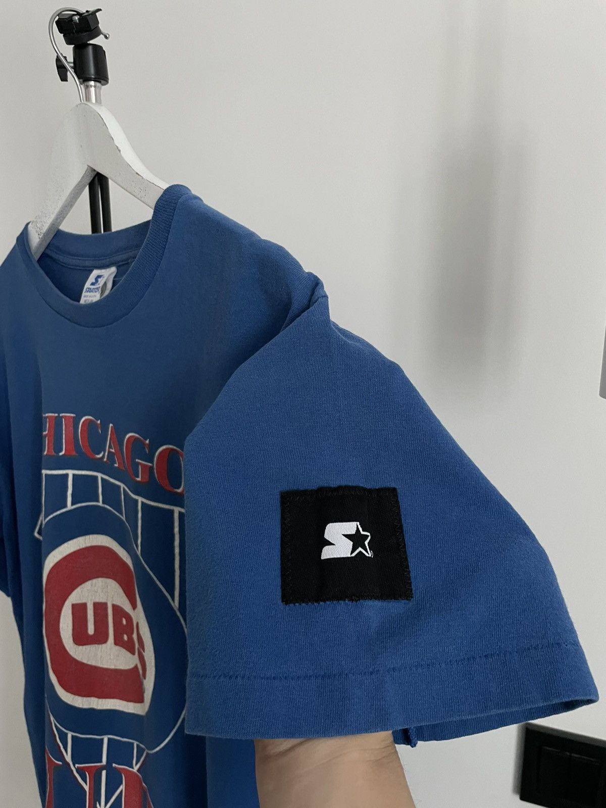 MLB Vintage 1992 Starter MLB Chicago Cubs T-Shirt RARE Size US L / EU 52-54 / 3 - 4 Thumbnail