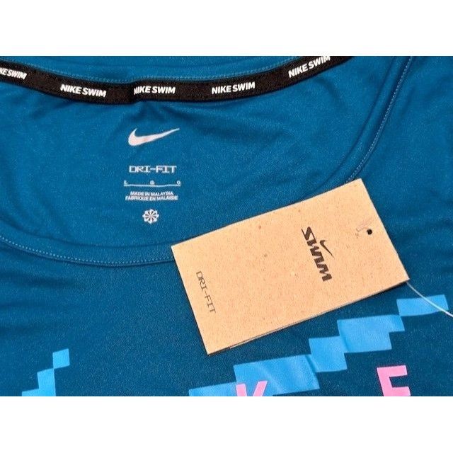 Nike Nike SWIM RI-FIT Digi Logo Tank Top Shirt Blue NESSD668 Men' Size US L / EU 52-54 / 3 - 5 Thumbnail