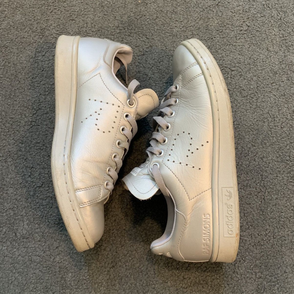 Adidas × Raf Simons Adidas x Raf Simons Stan Smith 'Silver Metallic' (FW15) Size US 7.5 / EU 40-41 - 1 Thumbnail
