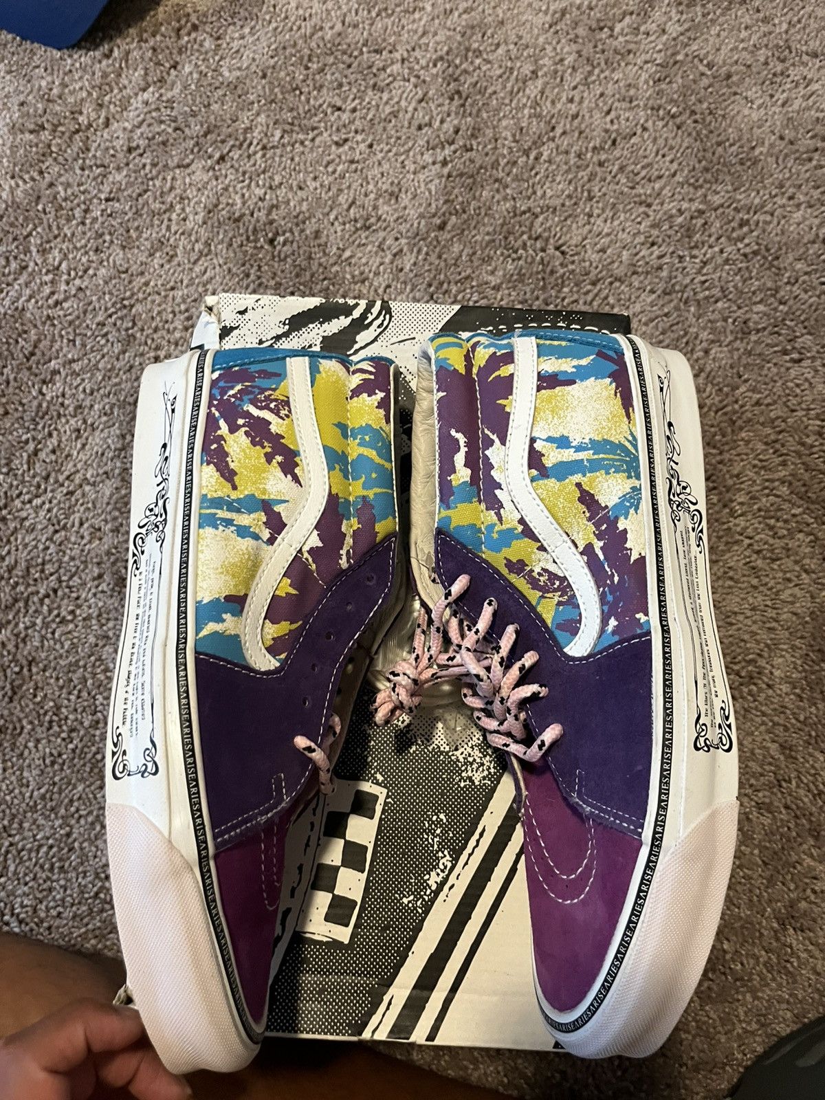 Vans Vans x Aries Sk8-Mid Size US 11 / EU 44 - 6 Thumbnail