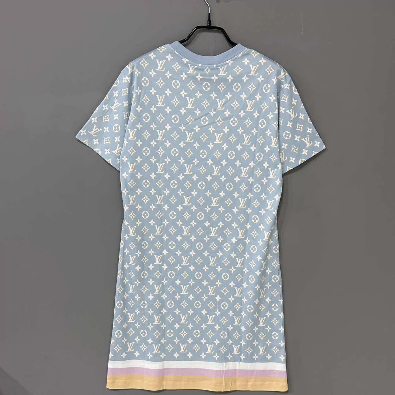 Louis Vuitton LV Monogram Light Blue Dress M New With Tags Size M / US 6-8 / IT 42-44 - 3 Thumbnail
