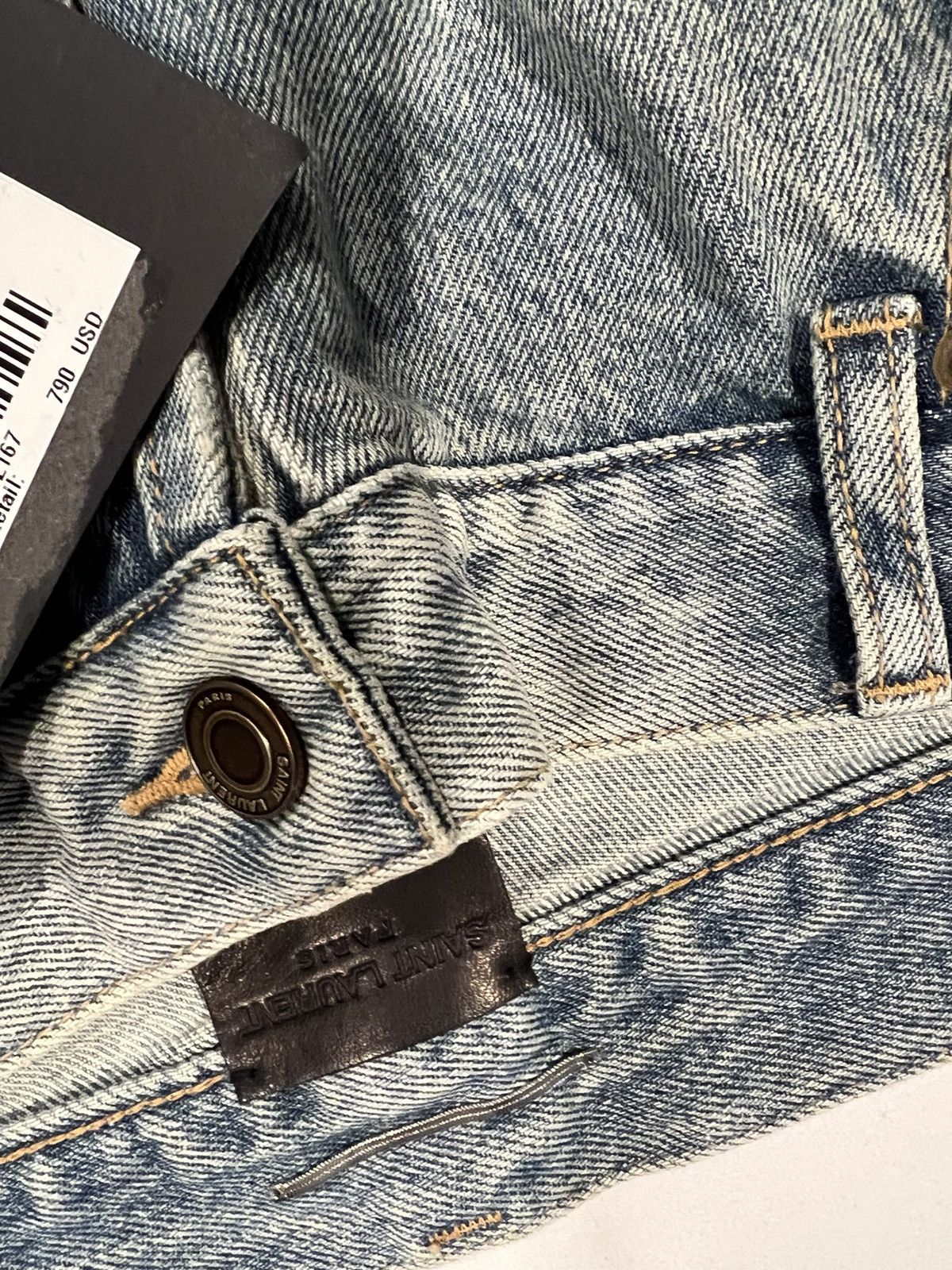 Saint Laurent Paris Saint Laurent men’s ripped blue jeans. 36. $890 Size US 36 / EU 52 - 7 Thumbnail