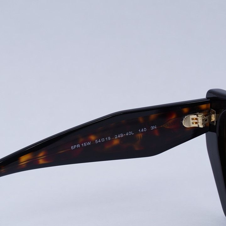 Prada Prada PR15WS 24B40L Sunglasses Dark Havana/Black Square Size ONE SIZE - 7 Thumbnail
