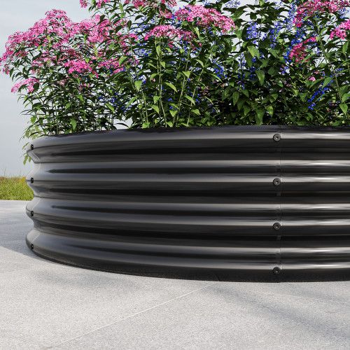 Designer × Homemade 47.24*11.4" Tall Round Raised Garedn Bed,Metal Raised Beds f Size US L / EU 52-54 / 3 - 8 Thumbnail