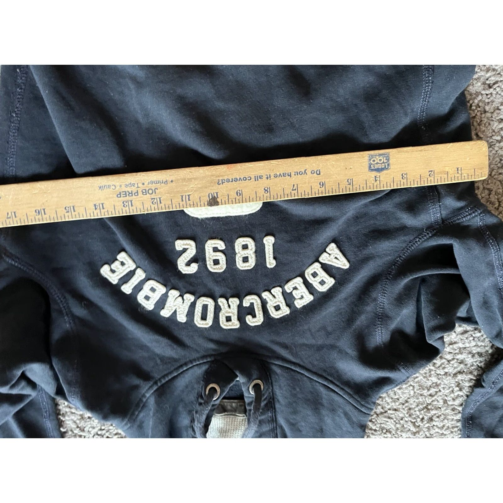 Abercrombie & Fitch VINTAGE Abercrombie & Fitch Sweater Womens Medium Pullover Hoodie Casual Blue Knit Fall Winter Girls Size M / US 6-8 / IT 42-44 - 5 Thumbnail