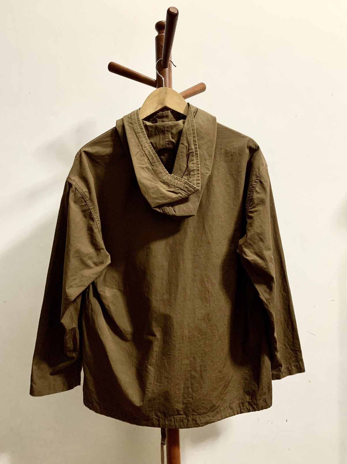 Back Number Military Anorak Pullover Jacket