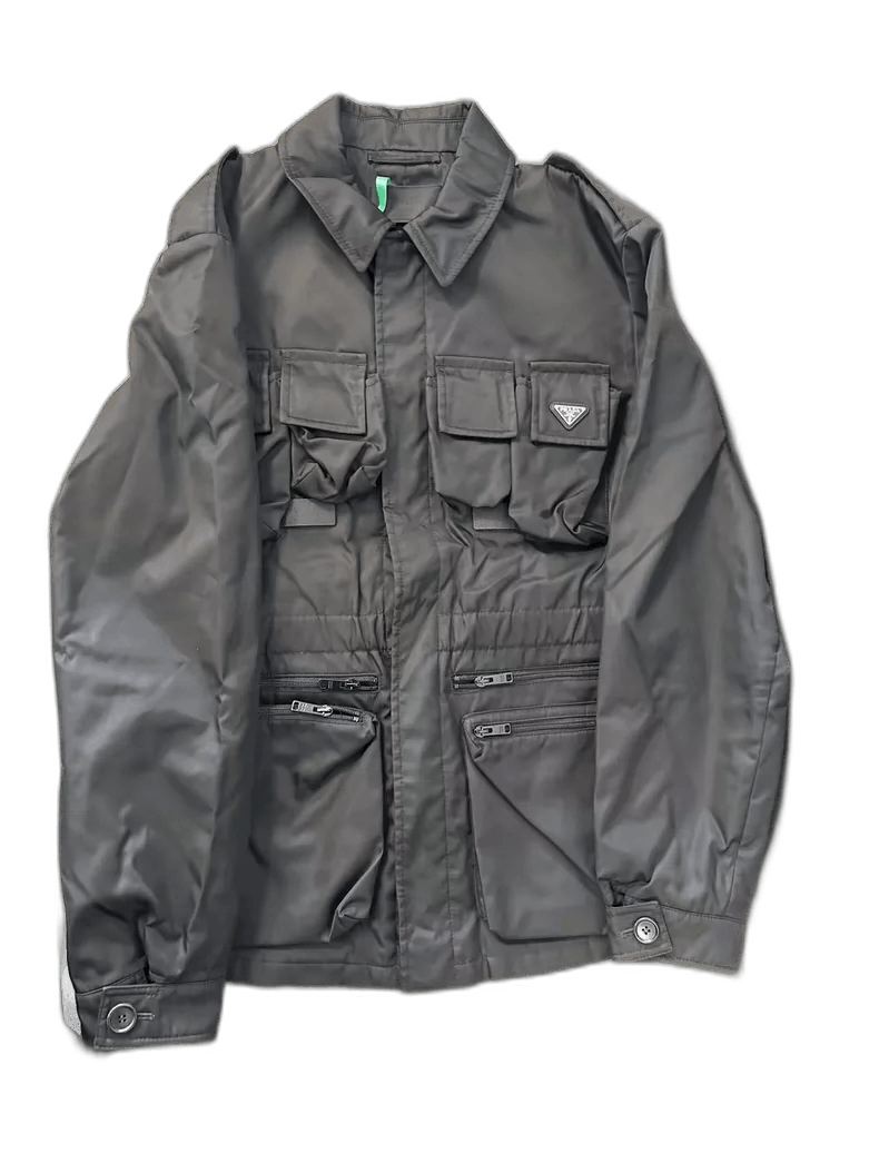 Prada PRADA Utility Jacket with Classic Triangle Logo-yf Size US L / EU 52-54 / 3 - 1 Thumbnail