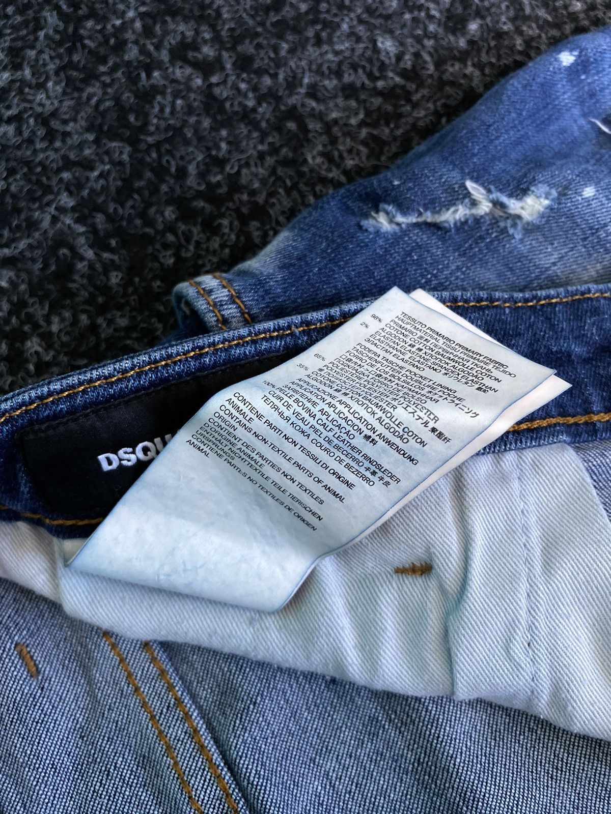 Dsquared2 Dsquared2 Distressed Denim pants Jeans Made In Italy 🇮🇹 Size US 33 - 11 Thumbnail