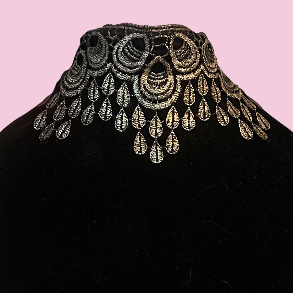 Other Scalloped lace choker necklace Size ONE SIZE - 1 Thumbnail
