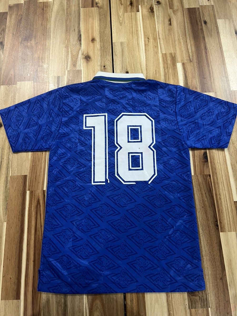 Japanese Brand × Vintage Vintage 80’s Yokohama F.C Tor #18 Jersey Size US M / EU 48-50 / 2 - 3 Thumbnail