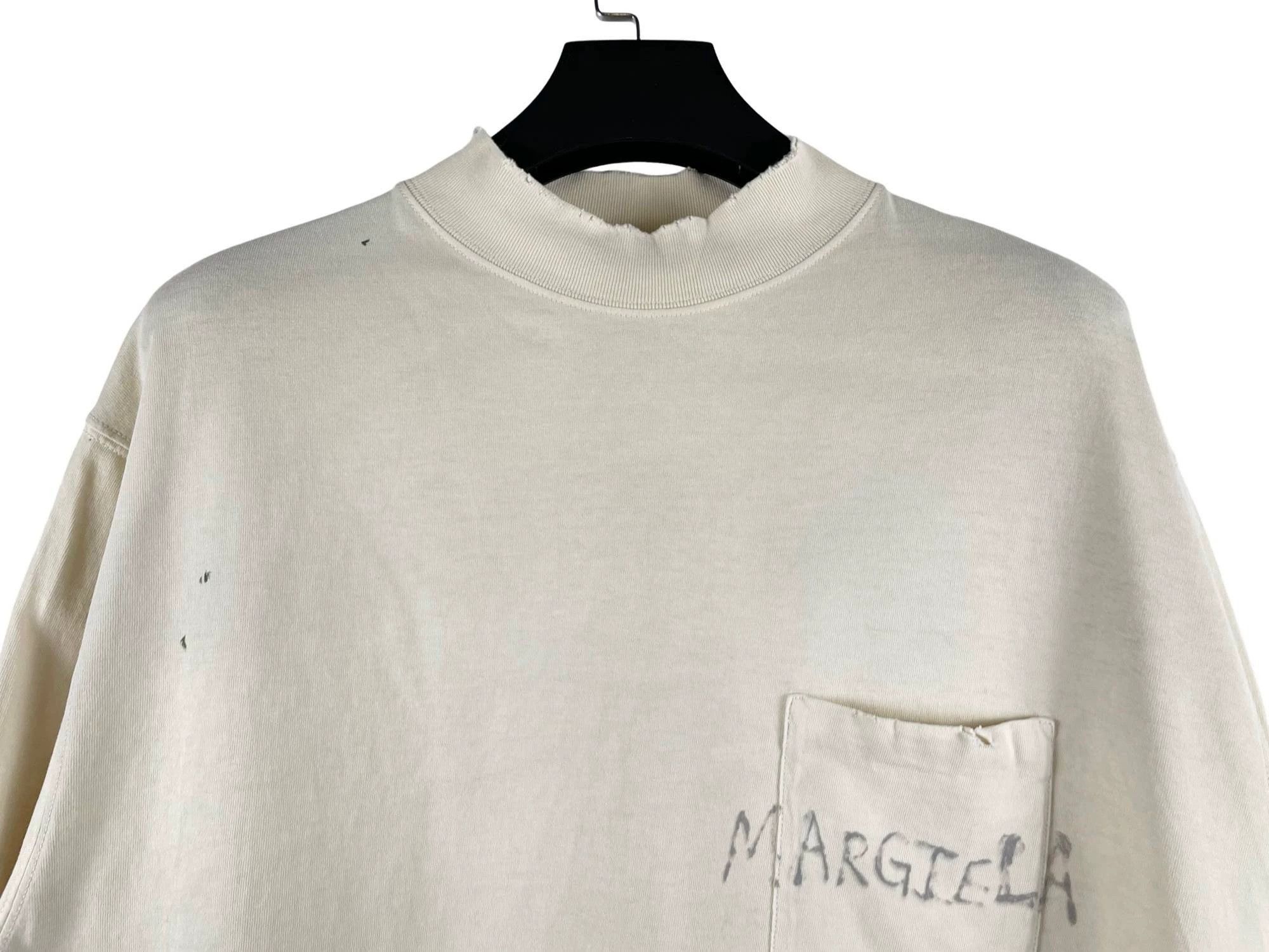 Maison Margiela Maison Margiela 24SS Handdrawn Logo SS Tee Size US L / EU 52-54 / 3 - 3 Thumbnail