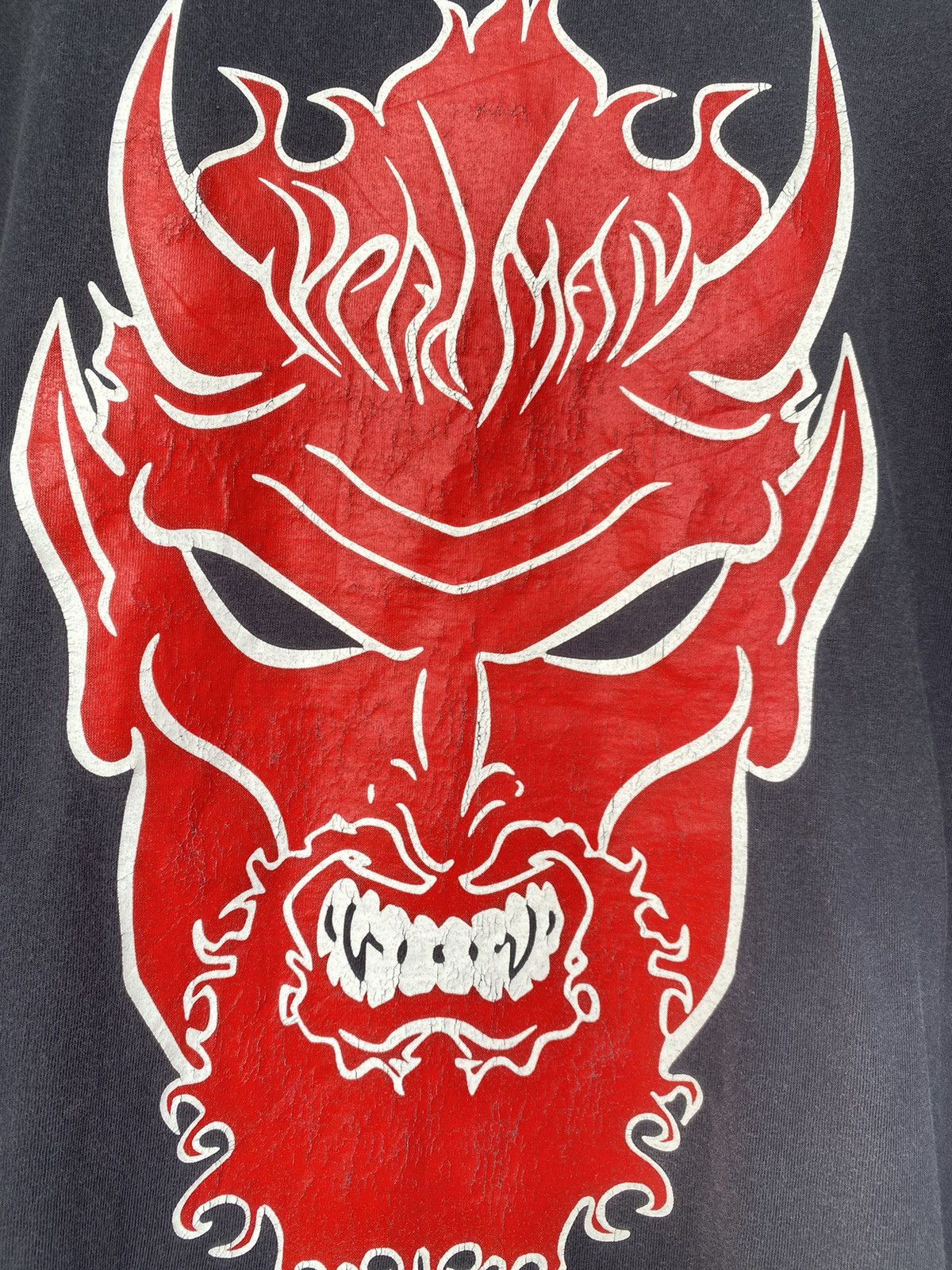 Vintage × WWE × WWF Vintage y2k Undertaker Big Red Devil WWE T shirt Size US M / EU 48-50 / 2 - 2 Thumbnail