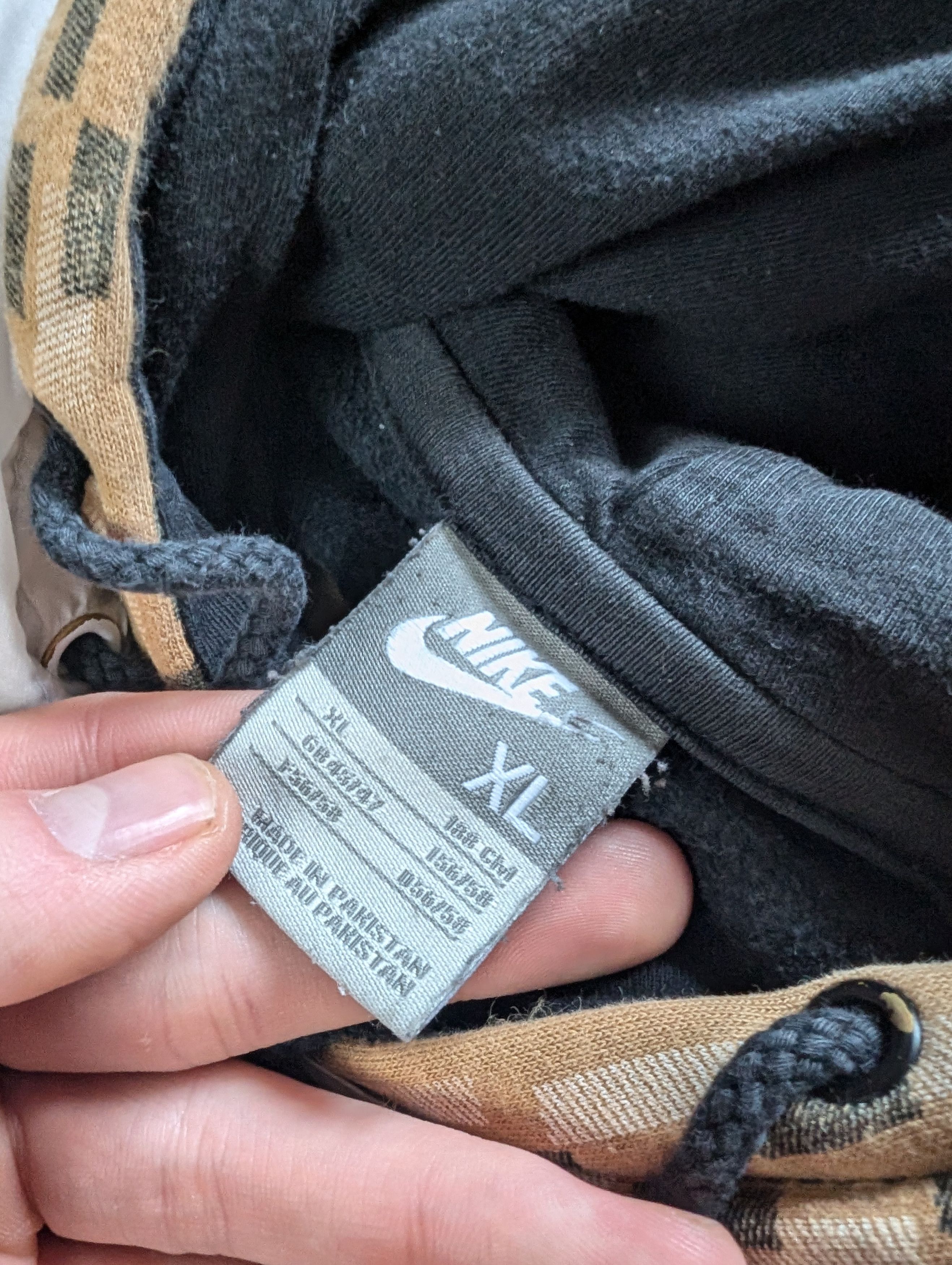 Nike × Vintage Vintage Nike collector hoodie limited edition grey tab Size US XL / EU 56 / 4 - 4 Thumbnail