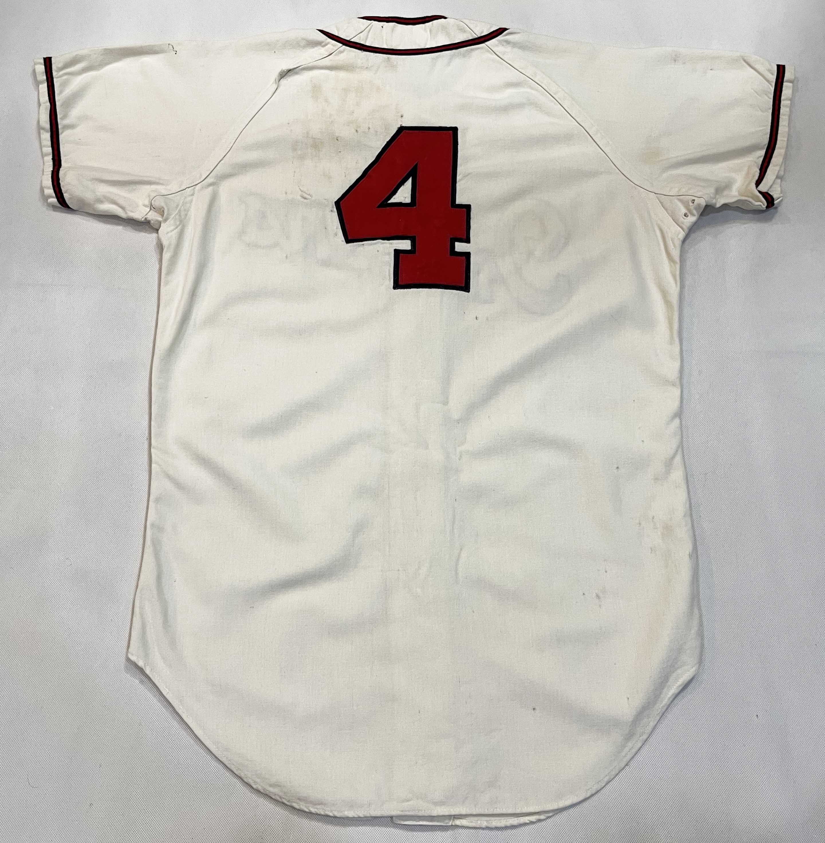Wilson Vintage Wilson MLB Cleveland Indians #4 Baseball Jersey Size US M / EU 48-50 / 2 - 4 Thumbnail