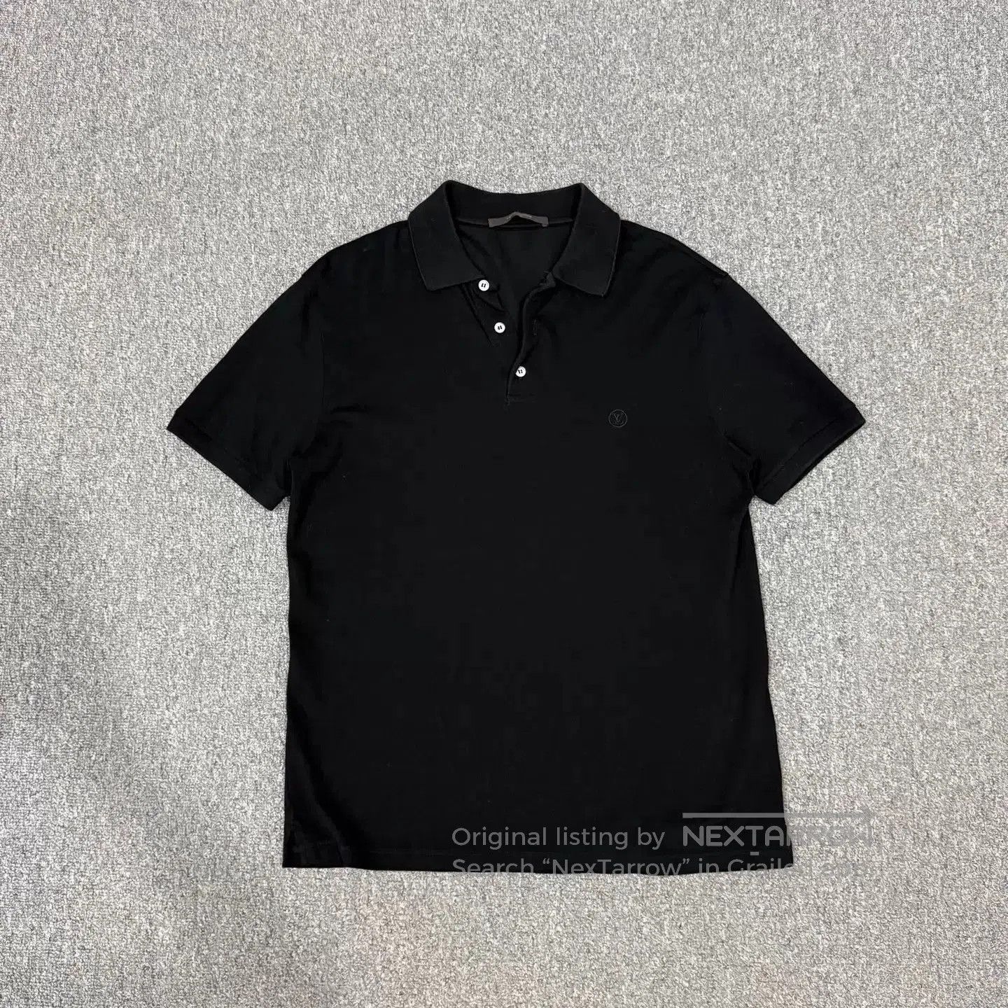 Louis Vuitton Black Short Sleeve Polo Shirt. Size US M / EU 48-50 / 2 - 1 Thumbnail