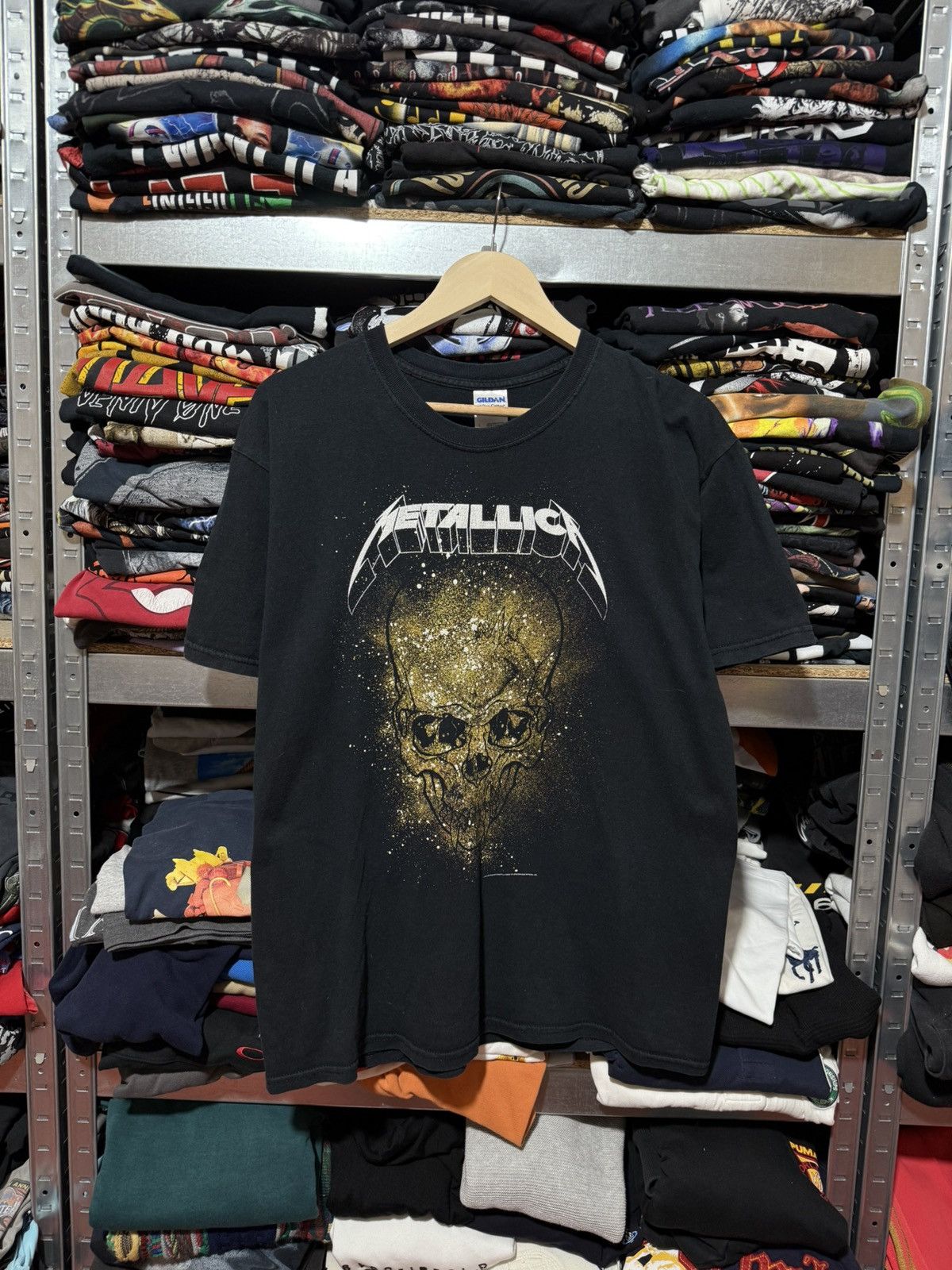 Band Tees Vintage 2008 Metallica Skull Death Rock Band Retro T-Shirt Size US XL / EU 56 / 4 - 1 Thumbnail