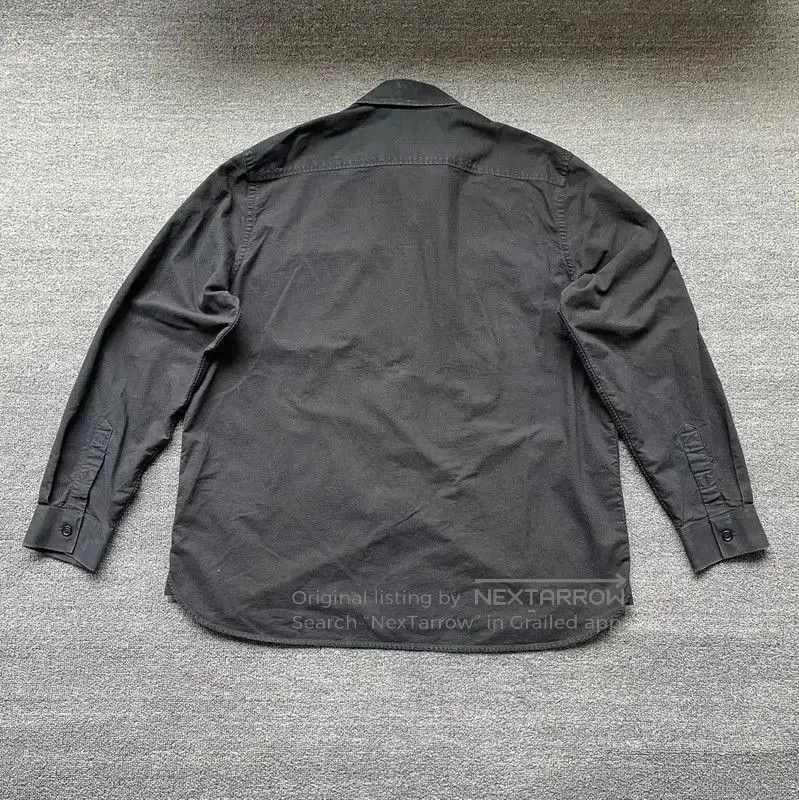 Burberry Burberry Black Cotton Long Sleeve Shirt. Size US XL / EU 56 / 4 - 2 Thumbnail